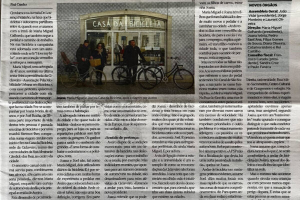 Ciclaveiro quer mais gente a pedalar mais para «humanizar a cidade»